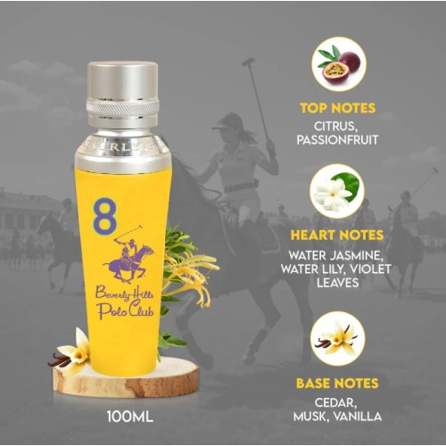 پولو بورلی هیلز کلاب اسپورت شماره هشت زنانه - Beverly Hills Polo Club Sport 8