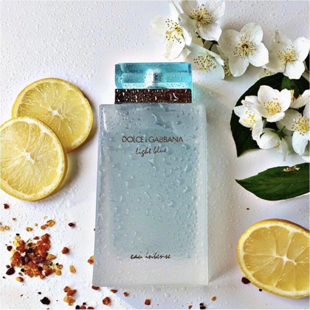 دوچله گابانا لایت بلو او اینتنس پور فمه زنانه - DOLCE & GABBANA Light Blue Eau Intense Pour Femme دوچله گابانا لایت بلو او اینتنس پور فمه زنانه - DOLCE & GABBANA Light Blue Eau Intense Pour Femme