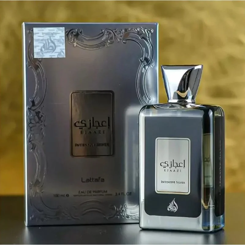عطر لطافه اعجازی سیلور(نقرهای) 100میل - Lattafa Ejaazi Intensive Silver عطر لطافه اعجازی سیلور(نقرهای) 100میل - Lattafa Ejaazi Intensive Silver