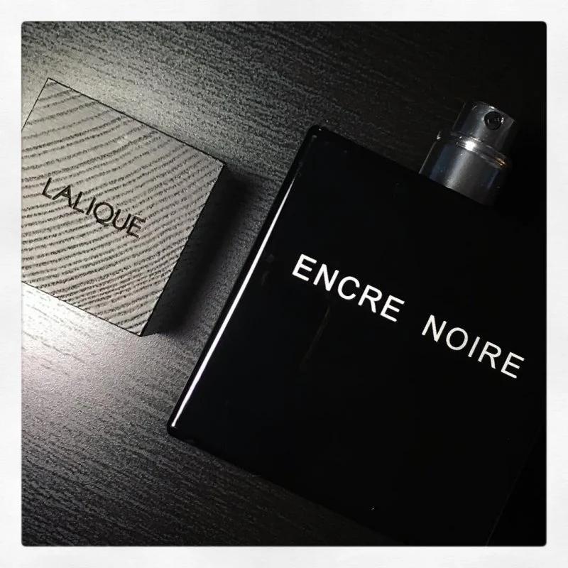 تستر لالیک  مشکی - انکره نویر مردانه - LALIQUE Encre Noir TESTER