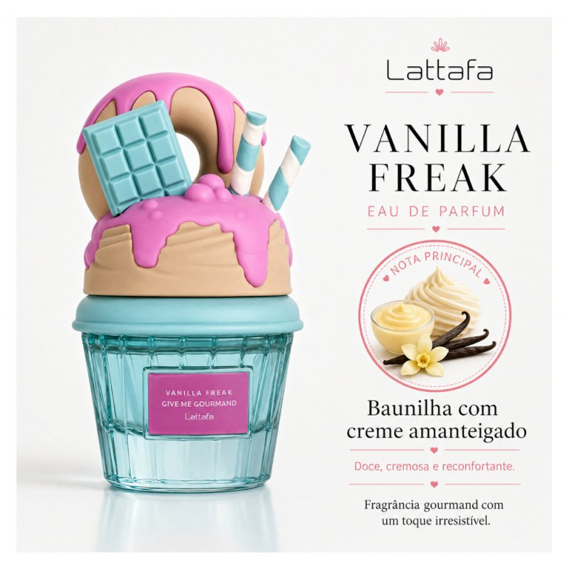 لطافه وانیلا فریک زنانه - Lattafa Vanilla Freak
