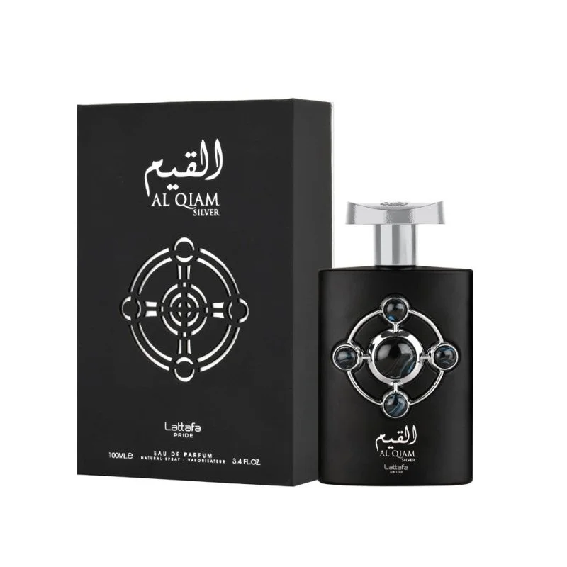 عطر لطافه القیم سیلور 100میل - Lattafa Al Qiam Silver عطر لطافه القیم سیلور 100میل - Lattafa Al Qiam Silver