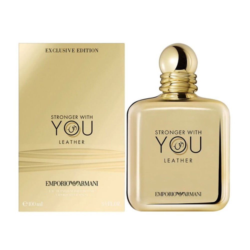 جورجیو آرمانی  امپوریو آرمانی استرانگر ویت یو لیدر مردانه - GIORGIO ARMANI Emporio Armani Stronger With You Leather