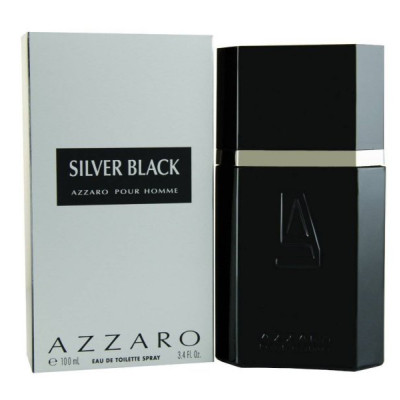 آزارو سیلور بلک  مردانه - AZZARO Silver Black