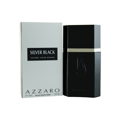 آزارو سیلور بلک مردانه - AZZARO Silver Black آزارو سیلور بلک مردانه - AZZARO Silver Black