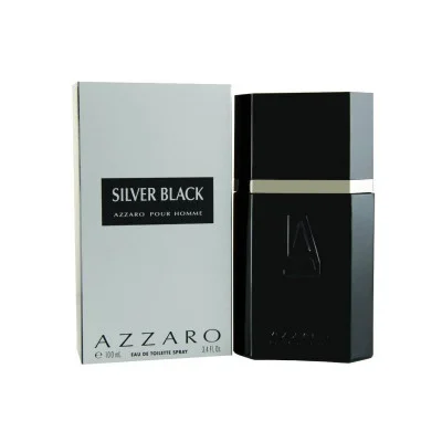 آزارو سیلور بلک مردانه - AZZARO Silver Black آزارو سیلور بلک مردانه - AZZARO Silver Black