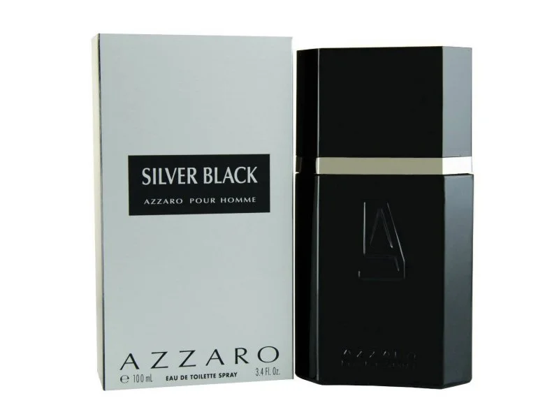 آزارو سیلور بلک  مردانه - AZZARO Silver Black