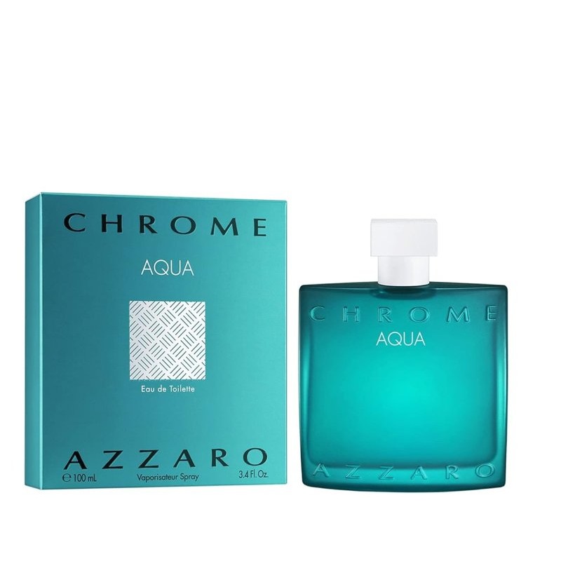 عطر آزارو کروم آکوا مردانه اصل آکبند 100میل | AZZARO Chrome Aqua