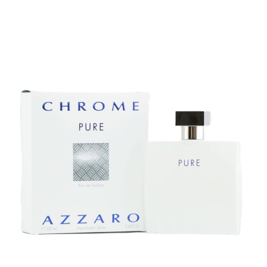 عطر آزارو کروم پیور مردانه اصل آکبند 100میل | AZZARO Chrome Pure