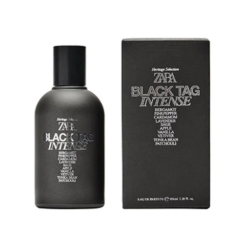 عطر زارا بلک تگ اینتنس 2022 مردانه 100 میل - ZARA Black Tag Intense 2022
