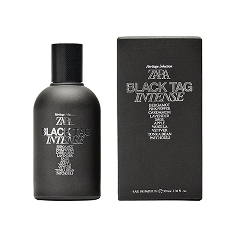 عطر زارا بلک تگ اینتنس 2022 مردانه 100 میل - ZARA Black Tag Intense 2022