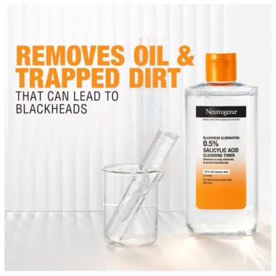 نوتروژینا تونر پاک کننده پوست الیمیناتینگ نوتروژینا زنانه - Neutrogena Blackhead Facial Eliminating Cleansing Toner نوتروژینا تونر پاک کننده پوست الیمیناتینگ نوتروژینا زنانه - Neutrogena Blackhead Facial Eliminating Cleansing Toner