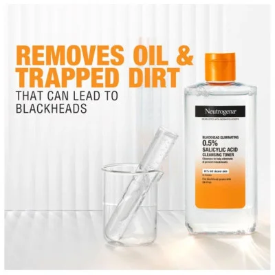 نوتروژینا تونر پاک کننده پوست الیمیناتینگ  نوتروژینا زنانه - Neutrogena Blackhead Facial Eliminating Cleansing Toner