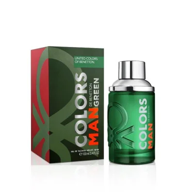 بنتون بنتون کالرز من گرین مردانه - BENETTON Colors de Benetton Man Green بنتون بنتون کالرز من گرین مردانه - BENETTON Colors de Benetton Man Green