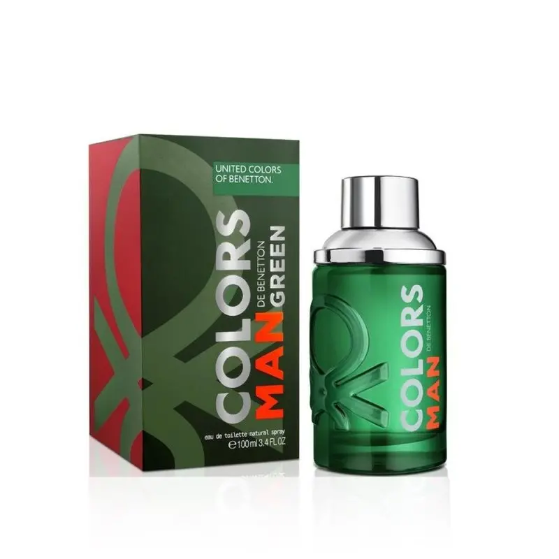 بنتون بنتون کالرز من گرین مردانه - BENETTON Colors de Benetton Man Green بنتون بنتون کالرز من گرین مردانه - BENETTON Colors de Benetton Man Green