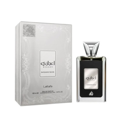عطر لطافه اعجازی سیلور(نقره‌ای) 100میل - Lattafa Ejaazi Intensive Silver