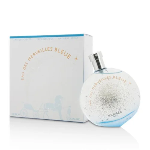 عطر  هرمس ادو مقوه بلو  زنانه - HERMES Eau des Merveilles Bleue