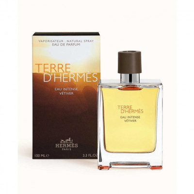 عطر  هرمس تق د هرمس او اینتنس وتیور مردانه - HERMES Terre D`Hermes Eau Intense Vetiver