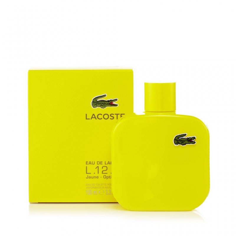 لاگوست یلو مردانه - LACOSTE Yellow (Jaune) L12.12