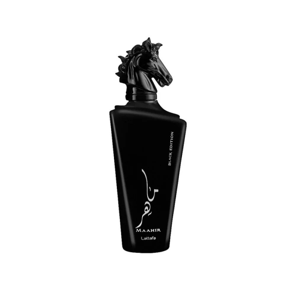 عطر ماهر مشکی 100 میل از برند لطافه - Lattafa Maahir Black Edtion