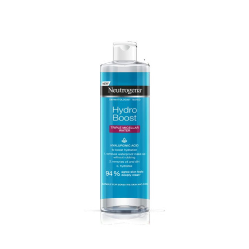 نوتروژینا پاک کننده آرایش میسلار واتر هیدرو بوست نوتروژینا  - Neutrogena Hydro Boost Triple Micellar Water
