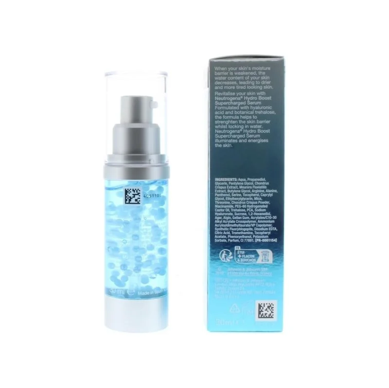 نوتروژینا سرم مرطوب کننده سوپر شارژ هیدرو بوست نوتروژینا زنانه - Neutrogena Hydro Boost Supercharged Serum