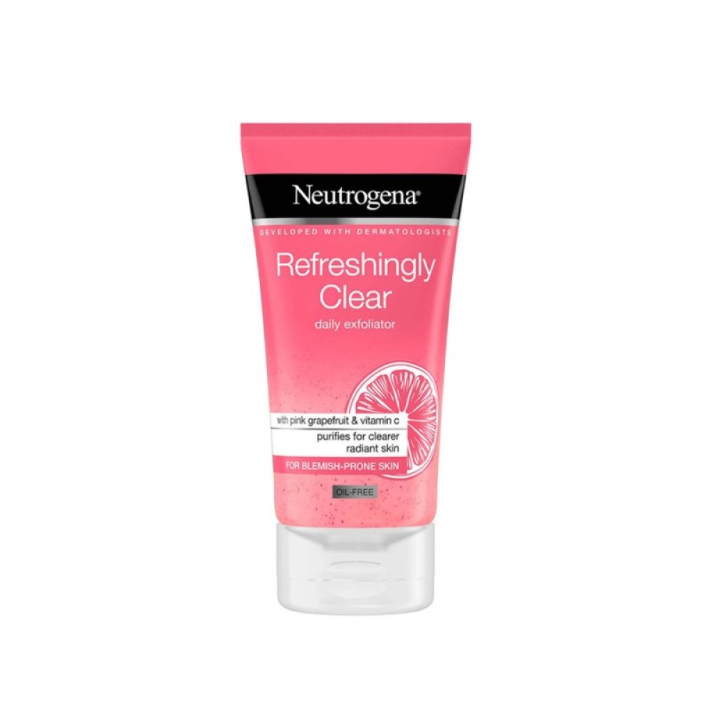 نوتروژینا لایه بردار رفرشینگلی کلیر نوتروژینا زنانه - Neutrogena Refreshingly Clear exfoliator