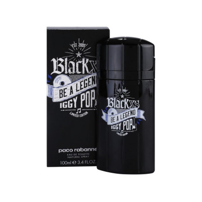  پاکوربان بلک ایکس اس بی لجند ایگی پاپ مردانه - Paco Rabanne Be a legend Iggy Pop