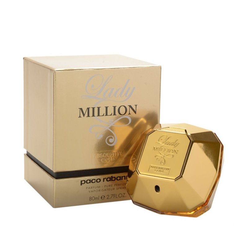 عطر  پاکوربان لیدی میلیون ابسولوتلی گلد زنانه اصل آکبند 80میل | Paco Rabanne Lady Million Absolutely Gold