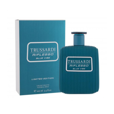 تروساردی تروساردی ریفلسو بلو وایب لیمیتد ادیشن مردانه - TRUSSARDI Riflesso Blue Vibe Limited Edition