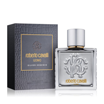 عطر روبرتو کاوالی اومو سیلور  اسنس مردانه - roberto cavalli Uomo Silver Essence