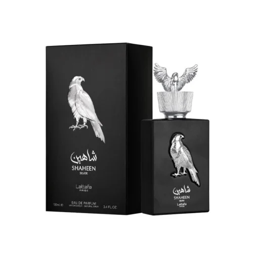 عطر لطافه شاهین نقره‌ای (سیلور) 100میل - Lattafa Shaheen Silver