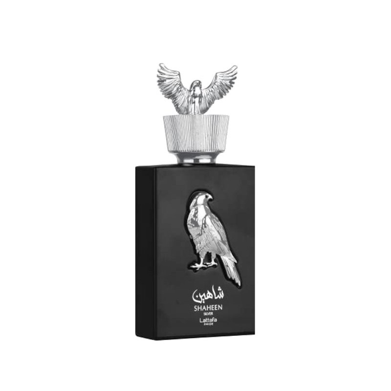 عطر لطافه شاهین نقرهای (سیلور) 100میل - Lattafa Shaheen Silver عطر لطافه شاهین نقرهای (سیلور) 100میل - Lattafa Shaheen Silver