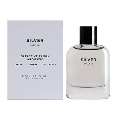 عطر زارا سیلور(زارا نقره‌ای) مردانه 100 میل - ZARA Silver