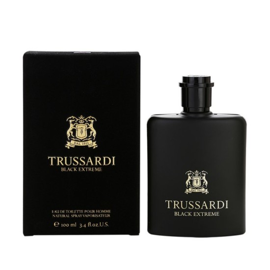 عطر تروساردی بلک اکستریم مردانه اصل آکبند 100میل | TRUSSARDI Black Extreme