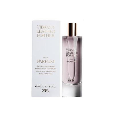 عطر زارا وایبرنت لدر فور هر 2021 زنانه 100میل - ZARA Vibrant Leather for Her عطر زارا وایبرنت لدر فور هر 2021 زنانه 100میل - ZARA Vibrant Leather for Her