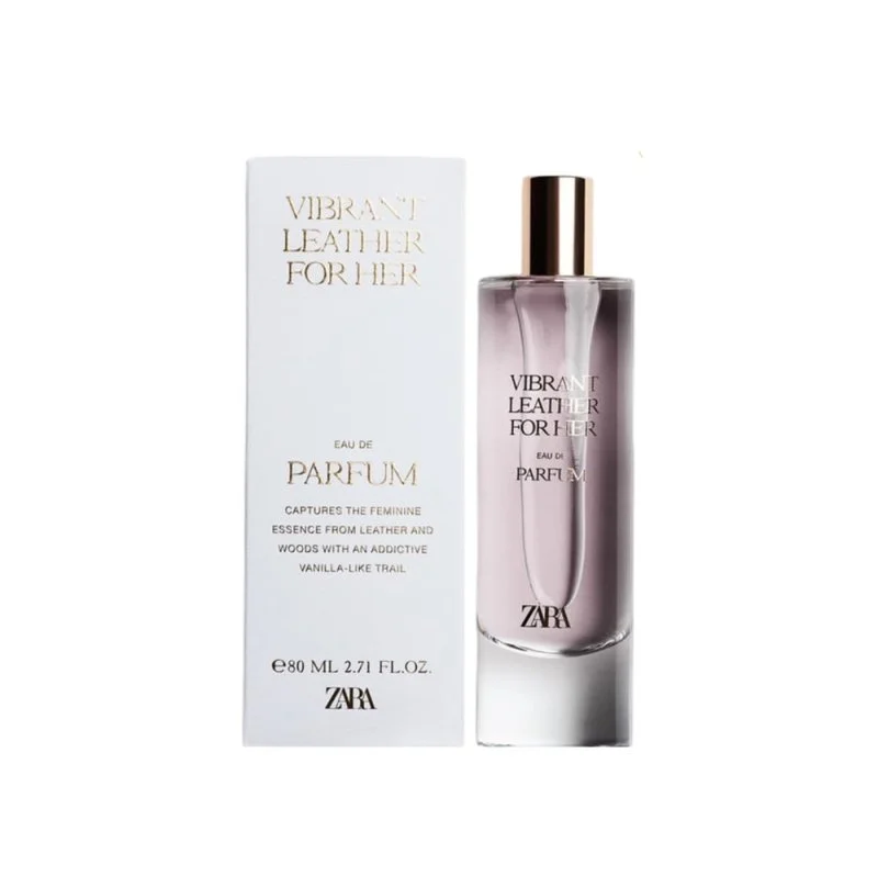 عطر زارا وایبرنت لدر فور هر 2021 زنانه 100میل - ZARA Vibrant Leather for Her