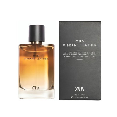 عطر زارا ویبرانت لدر عود مردانه 100میل - ZARA Vibrant Leather Oud