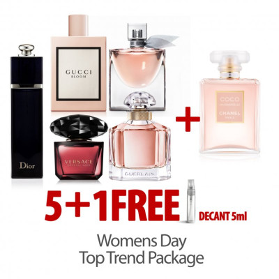  ست دیسکاوری پنج میلی برترین عطرهای زنانه زنانه -  Women Top Trend Discovery Set 5ML
