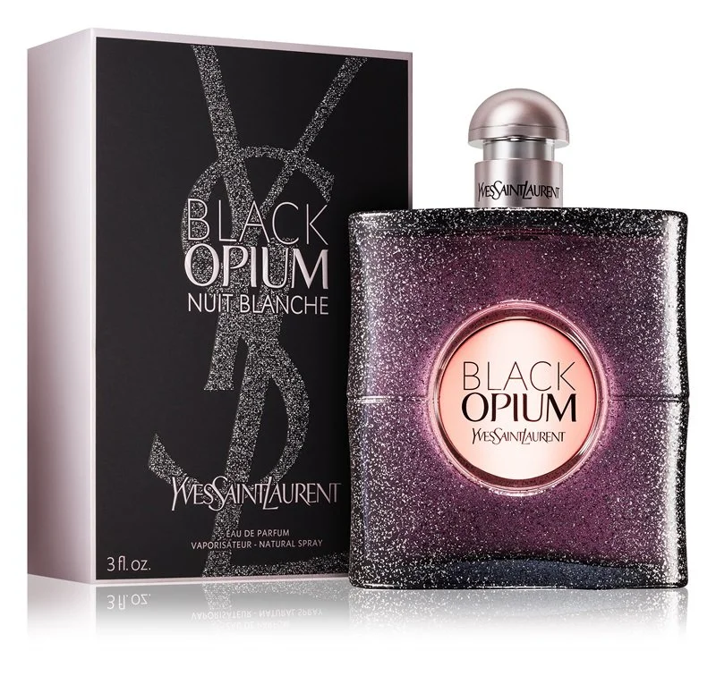 ایو سن لورن بلک اپیوم نویی بلانچ  زنانه - YVES SAINT LAURENT Black Opium Nuit Blanche
