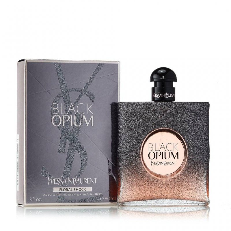 ایو سن لورن بلک اوپیوم فلورال شوک زنانه - YVES SAINT LAURENT Black Opium Floral Shock