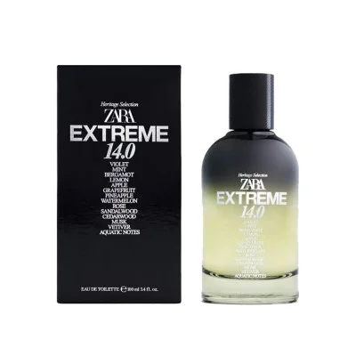 عطر زارا اکستریم 14.0 مردانه 100میل - ZARA Extreme 14.0 عطر زارا اکستریم 14.0 مردانه 100میل - ZARA Extreme 14.0