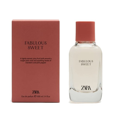عطر زارا فبیولس سوییت زنانه 100میل - ZARA Fabulous Sweet عطر زارا فبیولس سوییت زنانه 100میل - ZARA Fabulous Sweet