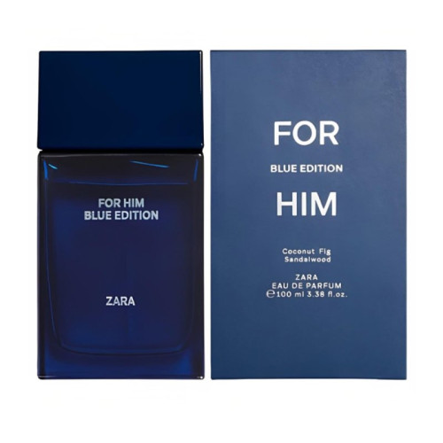 عطر زارا فورهیم بلو ادیشن مردانه 100میل - ZARA For him Blue Edition عطر زارا فورهیم بلو ادیشن مردانه 100میل - ZARA For him Blue Edition