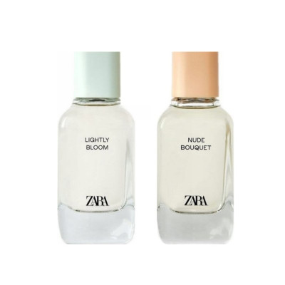 عطر زارا ست دوقلو زارا نود بوتیک+عطر لایتلی بلوم زنانه 200میل - ZARA Zara Nude Bouquet + Lightly Bloom