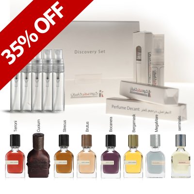 عکس دوم عطر ست دیسکاوری اورتو پاریسی پنج میل 35 میل - تصویر دوم عطر Orto Parisi Discovery Set 5ML 35ml